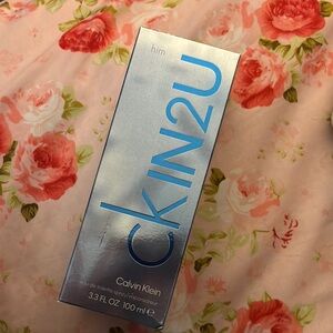 Calvin Klein CKIN2U Him Eau de Toilette - Silver and Blue